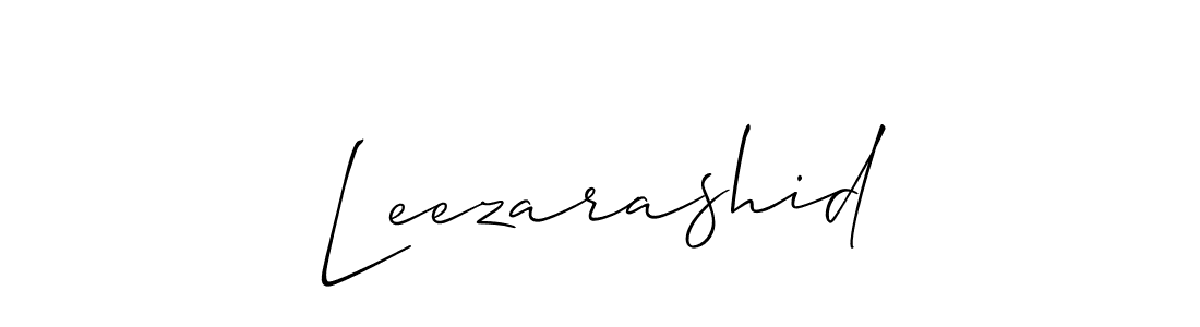 if you are searching for the best signature style for your name Leezarashid. so please give up your signature search. here we have designed multiple signature styles  using Allison_Script. Leezarashid signature style 2 images and pictures png