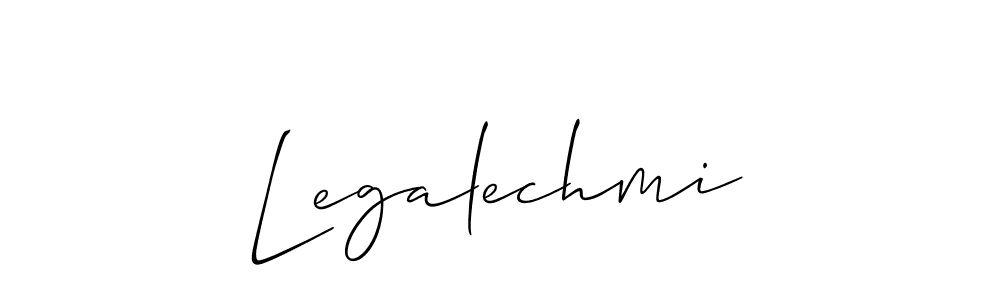 Also You can easily find your signature by using the search form. We will create Legalechmi name handwritten signature images for you free of cost using Allison_Script sign style. Legalechmi signature style 2 images and pictures png