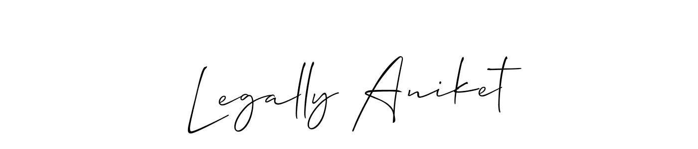 See photos of Legally Aniket official signature by Spectra . Check more albums & portfolios. Read reviews & check more about Allison_Script font. Legally Aniket signature style 2 images and pictures png