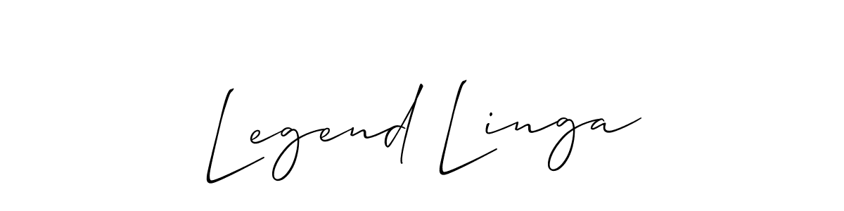 Make a beautiful signature design for name Legend Linga. Use this online signature maker to create a handwritten signature for free. Legend Linga signature style 2 images and pictures png