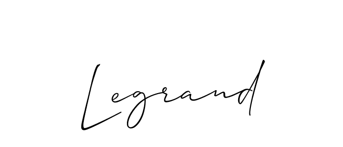 Allison_Script is a professional signature style that is perfect for those who want to add a touch of class to their signature. It is also a great choice for those who want to make their signature more unique. Get Legrand name to fancy signature for free. Legrand signature style 2 images and pictures png