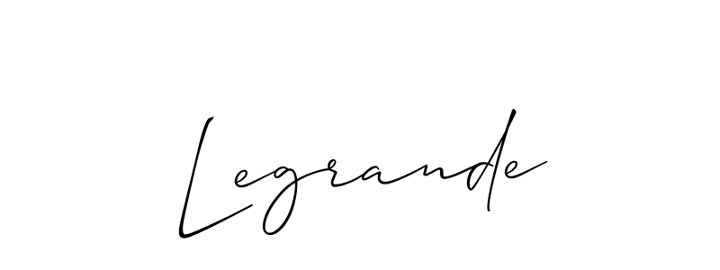 Once you've used our free online signature maker to create your best signature Allison_Script style, it's time to enjoy all of the benefits that Legrande name signing documents. Legrande signature style 2 images and pictures png