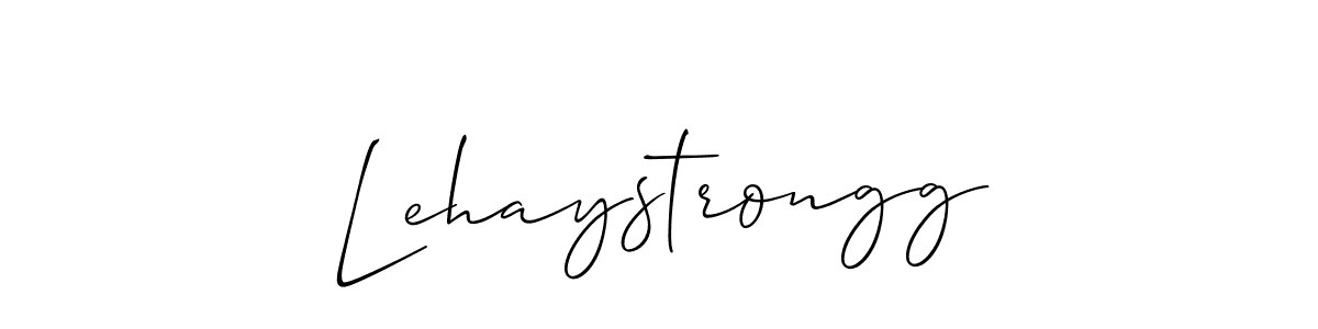 Similarly Allison_Script is the best handwritten signature design. Signature creator online .You can use it as an online autograph creator for name Lehaystrongg. Lehaystrongg signature style 2 images and pictures png