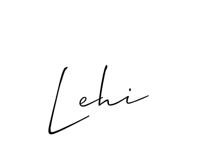 Check out images of Autograph of Lehi name. Actor Lehi Signature Style. Allison_Script is a professional sign style online. Lehi signature style 2 images and pictures png