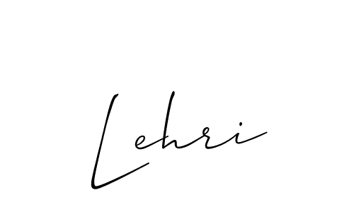 Best and Professional Signature Style for Lehri. Allison_Script Best Signature Style Collection. Lehri signature style 2 images and pictures png