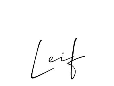 How to make Leif name signature. Use Allison_Script style for creating short signs online. This is the latest handwritten sign. Leif signature style 2 images and pictures png