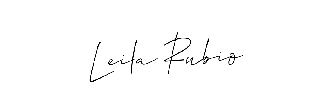 Check out images of Autograph of Leila Rubio name. Actor Leila Rubio Signature Style. Allison_Script is a professional sign style online. Leila Rubio signature style 2 images and pictures png