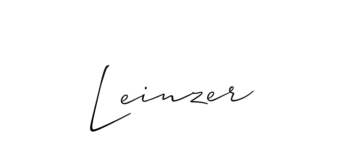 Make a beautiful signature design for name Leinzer. Use this online signature maker to create a handwritten signature for free. Leinzer signature style 2 images and pictures png