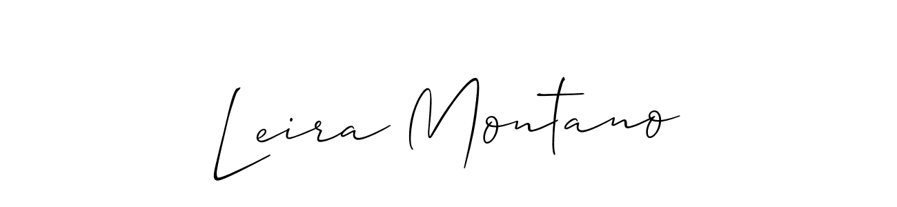 Once you've used our free online signature maker to create your best signature Allison_Script style, it's time to enjoy all of the benefits that Leira Montano name signing documents. Leira Montano signature style 2 images and pictures png