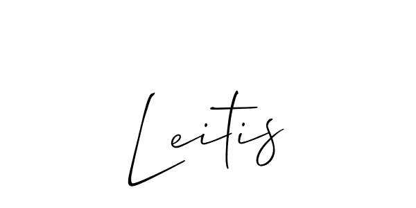 Also we have Leitis name is the best signature style. Create professional handwritten signature collection using Allison_Script autograph style. Leitis signature style 2 images and pictures png