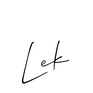 76+ Lek Name Signature Style Ideas | FREE eSignature