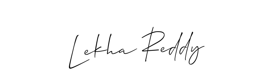 Make a beautiful signature design for name Lekha Reddy. Use this online signature maker to create a handwritten signature for free. Lekha Reddy signature style 2 images and pictures png