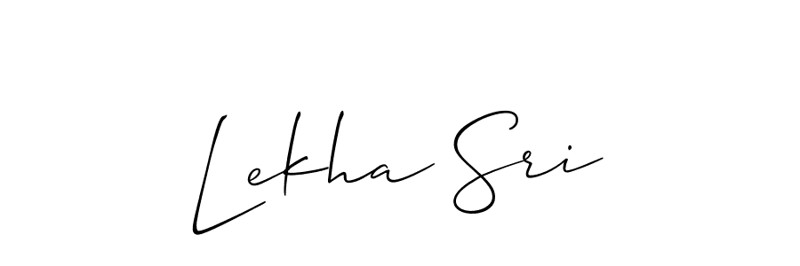 Once you've used our free online signature maker to create your best signature Allison_Script style, it's time to enjoy all of the benefits that Lekha Sri name signing documents. Lekha Sri signature style 2 images and pictures png