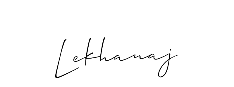 Check out images of Autograph of Lekhanaj name. Actor Lekhanaj Signature Style. Allison_Script is a professional sign style online. Lekhanaj signature style 2 images and pictures png