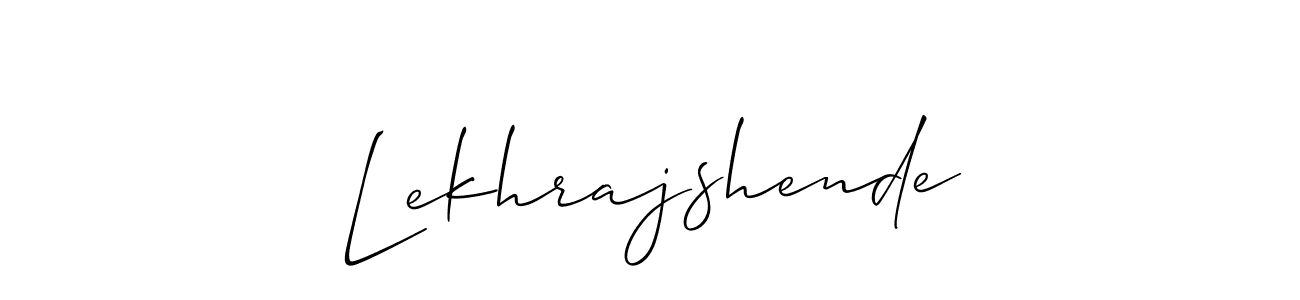 Here are the top 10 professional signature styles for the name Lekhrajshende. These are the best autograph styles you can use for your name. Lekhrajshende signature style 2 images and pictures png