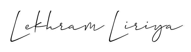 Download transparent PNG signature for name Lekhram Liriya styled with Allison_Script font. Ready to paste directly into PDF and Word agreements. Lekhram Liriya signature style 2 images and pictures png