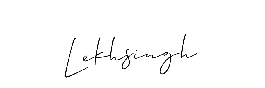 Make a short Lekhsingh signature style. Manage your documents anywhere anytime using Allison_Script. Create and add eSignatures, submit forms, share and send files easily. Lekhsingh signature style 2 images and pictures png