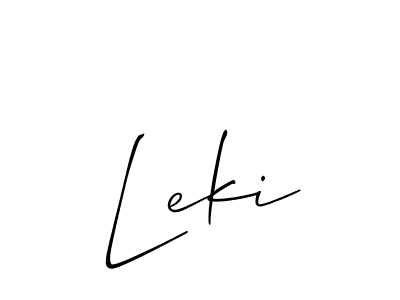 Once you've used our free online signature maker to create your best signature Allison_Script style, it's time to enjoy all of the benefits that Leki name signing documents. Leki signature style 2 images and pictures png