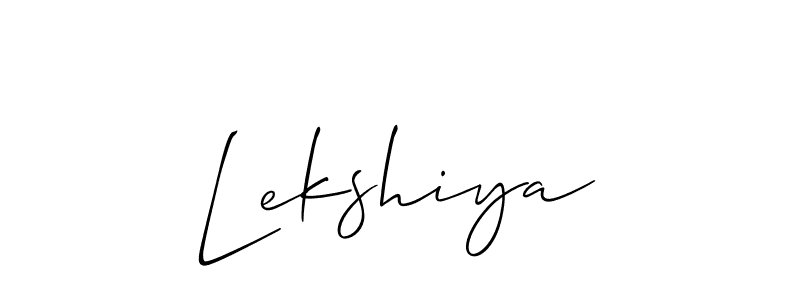 Here are the top 10 professional signature styles for the name Lekshiya. These are the best autograph styles you can use for your name. Lekshiya signature style 2 images and pictures png