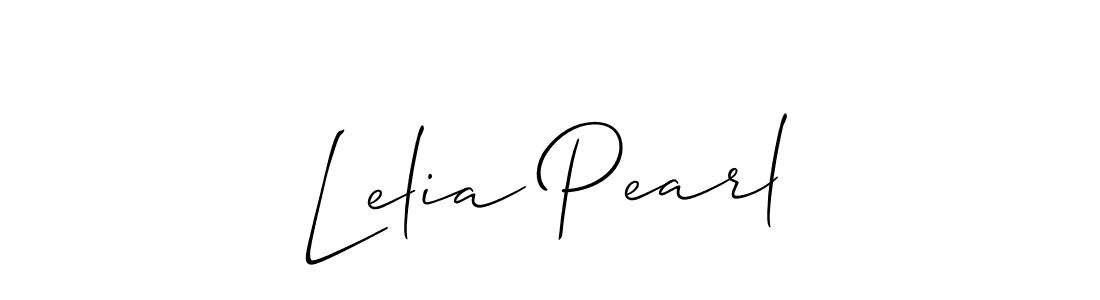 Also You can easily find your signature by using the search form. We will create Lelia Pearl name handwritten signature images for you free of cost using Allison_Script sign style. Lelia Pearl signature style 2 images and pictures png