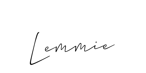 It looks lik you need a new signature style for name Lemmie. Design unique handwritten (Allison_Script) signature with our free signature maker in just a few clicks. Lemmie signature style 2 images and pictures png