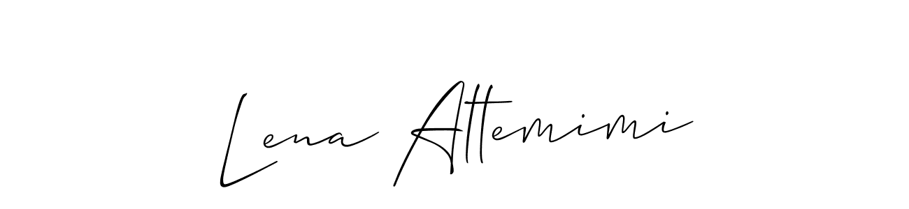 Also You can easily find your signature by using the search form. We will create Lena Altemimi name handwritten signature images for you free of cost using Allison_Script sign style. Lena Altemimi signature style 2 images and pictures png