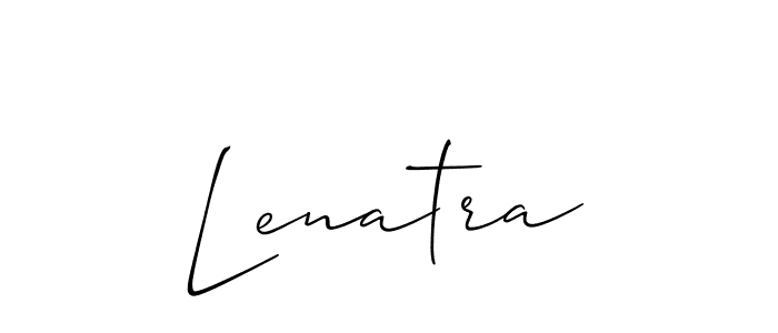 if you are searching for the best signature style for your name Lenatra. so please give up your signature search. here we have designed multiple signature styles  using Allison_Script. Lenatra signature style 2 images and pictures png