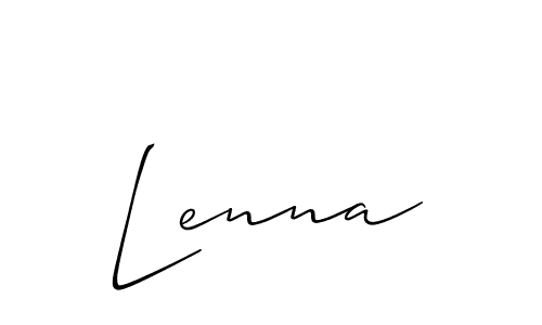 Once you've used our free online signature maker to create your best signature Allison_Script style, it's time to enjoy all of the benefits that Lenna name signing documents. Lenna signature style 2 images and pictures png