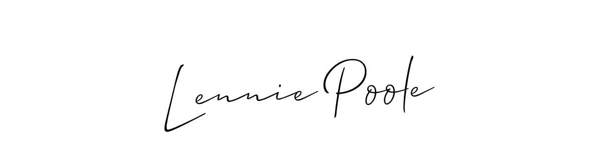 Similarly Allison_Script is the best handwritten signature design. Signature creator online .You can use it as an online autograph creator for name Lennie Poole. Lennie Poole signature style 2 images and pictures png