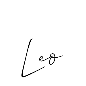 How to Draw Leo signature style? Allison_Script is a latest design signature styles for name Leo. Leo signature style 2 images and pictures png