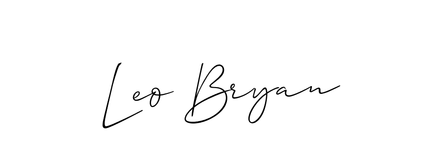 You can use this online signature creator to create a handwritten signature for the name Leo Bryan. This is the best online autograph maker. Leo Bryan signature style 2 images and pictures png
