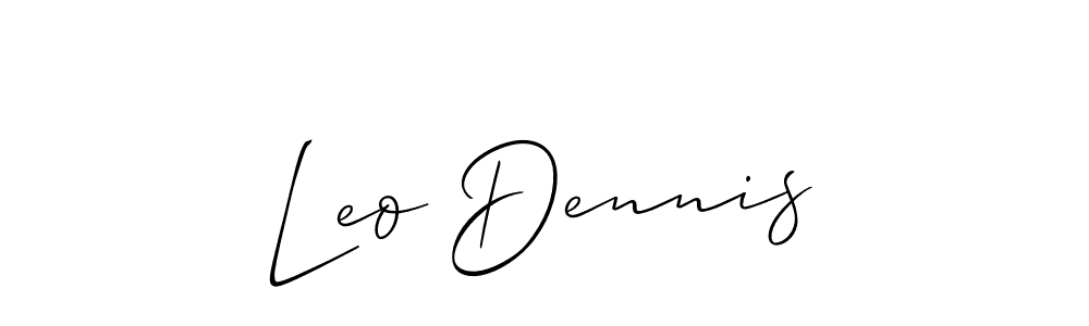 Here are the top 10 professional signature styles for the name Leo Dennis. These are the best autograph styles you can use for your name. Leo Dennis signature style 2 images and pictures png