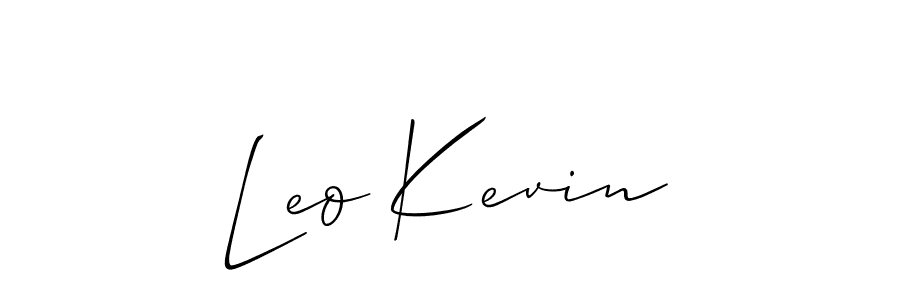 Make a short Leo Kevin signature style. Manage your documents anywhere anytime using Allison_Script. Create and add eSignatures, submit forms, share and send files easily. Leo Kevin signature style 2 images and pictures png