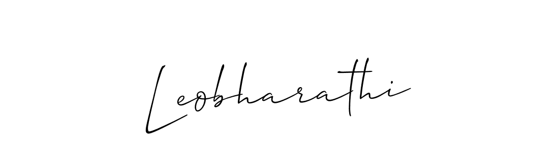 Best and Professional Signature Style for Leobharathi. Allison_Script Best Signature Style Collection. Leobharathi signature style 2 images and pictures png