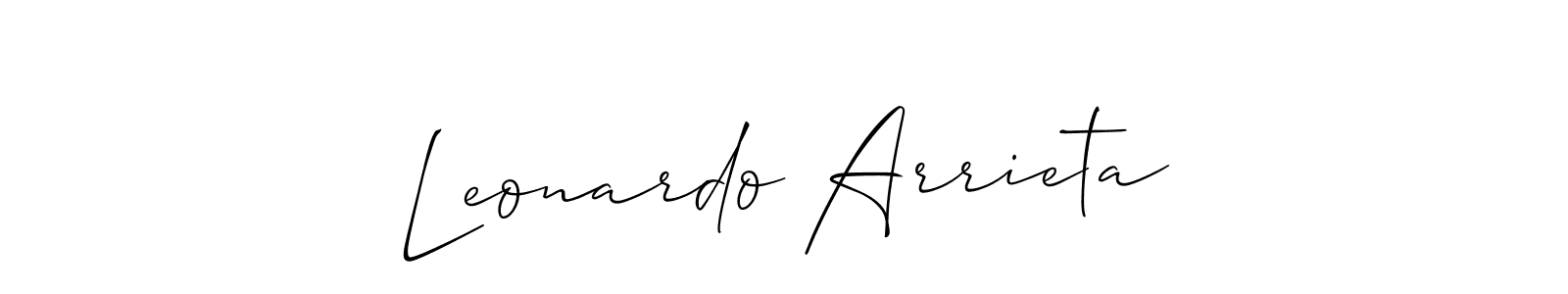 Here are the top 10 professional signature styles for the name Leonardo Arrieta. These are the best autograph styles you can use for your name. Leonardo Arrieta signature style 2 images and pictures png