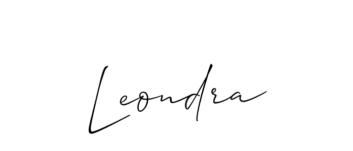 Similarly Allison_Script is the best handwritten signature design. Signature creator online .You can use it as an online autograph creator for name Leondra. Leondra signature style 2 images and pictures png
