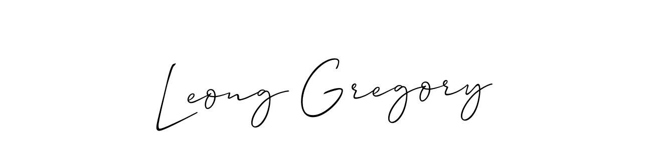 Here are the top 10 professional signature styles for the name Leong Gregory. These are the best autograph styles you can use for your name. Leong Gregory signature style 2 images and pictures png