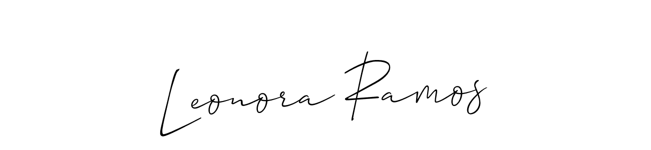 if you are searching for the best signature style for your name Leonora Ramos. so please give up your signature search. here we have designed multiple signature styles  using Allison_Script. Leonora Ramos signature style 2 images and pictures png