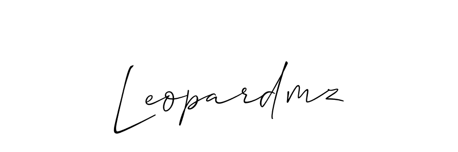 It looks lik you need a new signature style for name Leopardmz. Design unique handwritten (Allison_Script) signature with our free signature maker in just a few clicks. Leopardmz signature style 2 images and pictures png