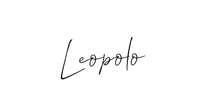 Once you've used our free online signature maker to create your best signature Allison_Script style, it's time to enjoy all of the benefits that Leopolo name signing documents. Leopolo signature style 2 images and pictures png