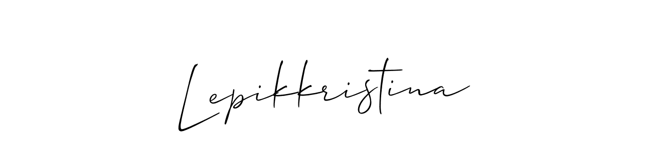 Once you've used our free online signature maker to create your best signature Allison_Script style, it's time to enjoy all of the benefits that Lepikkristina name signing documents. Lepikkristina signature style 2 images and pictures png