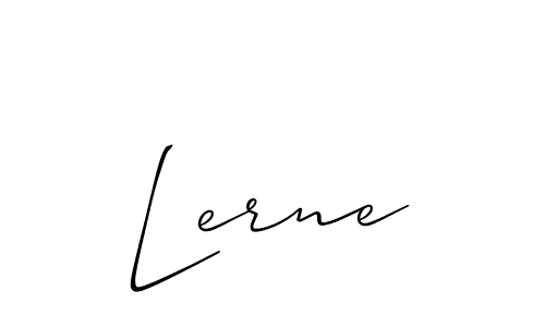 Make a beautiful signature design for name Lerne. Use this online signature maker to create a handwritten signature for free. Lerne signature style 2 images and pictures png