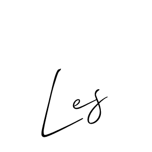 Make a beautiful signature design for name Les. Use this online signature maker to create a handwritten signature for free. Les signature style 2 images and pictures png