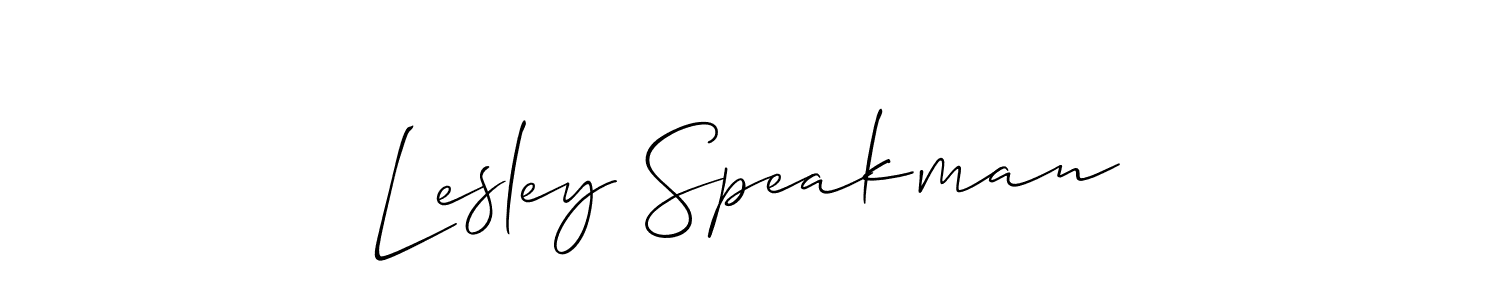 Check out images of Autograph of Lesley Speakman name. Actor Lesley Speakman Signature Style. Allison_Script is a professional sign style online. Lesley Speakman signature style 2 images and pictures png