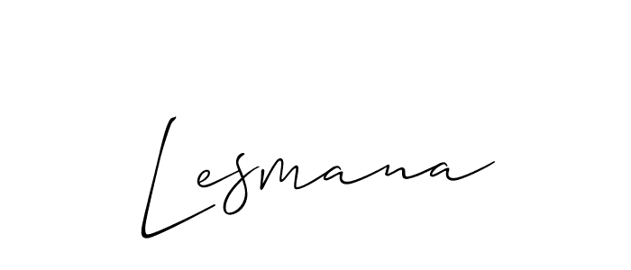 How to Draw Lesmana signature style? Allison_Script is a latest design signature styles for name Lesmana. Lesmana signature style 2 images and pictures png