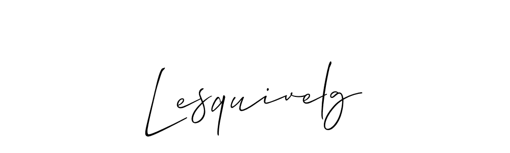 The best way (Allison_Script) to make a short signature is to pick only two or three words in your name. The name Lesquivelg include a total of six letters. For converting this name. Lesquivelg signature style 2 images and pictures png