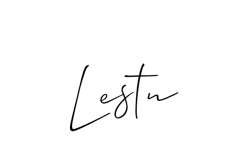 How to Draw Lestn signature style? Allison_Script is a latest design signature styles for name Lestn. Lestn signature style 2 images and pictures png