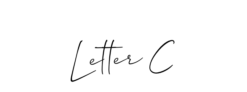 Letter C stylish signature style. Best Handwritten Sign (Allison_Script) for my name. Handwritten Signature Collection Ideas for my name Letter C. Letter C signature style 2 images and pictures png