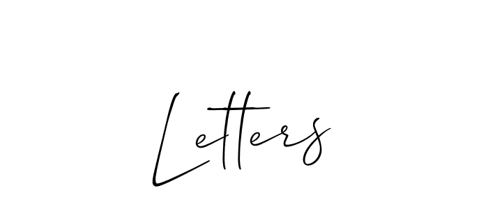 if you are searching for the best signature style for your name Letters. so please give up your signature search. here we have designed multiple signature styles  using Allison_Script. Letters signature style 2 images and pictures png