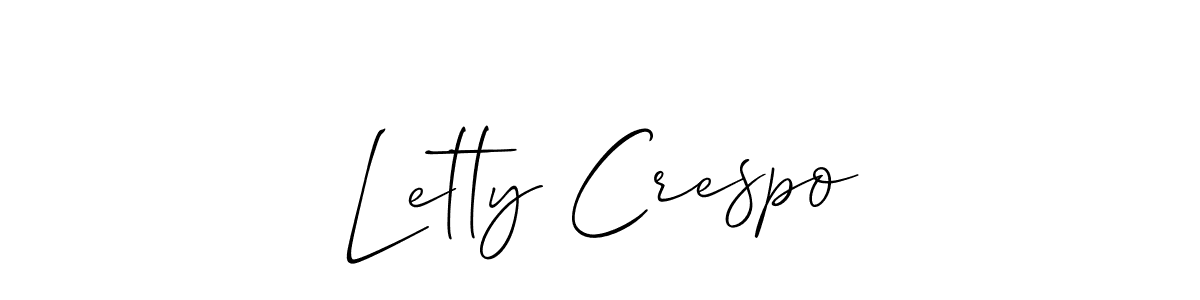 Here are the top 10 professional signature styles for the name Letty Crespo. These are the best autograph styles you can use for your name. Letty Crespo signature style 2 images and pictures png